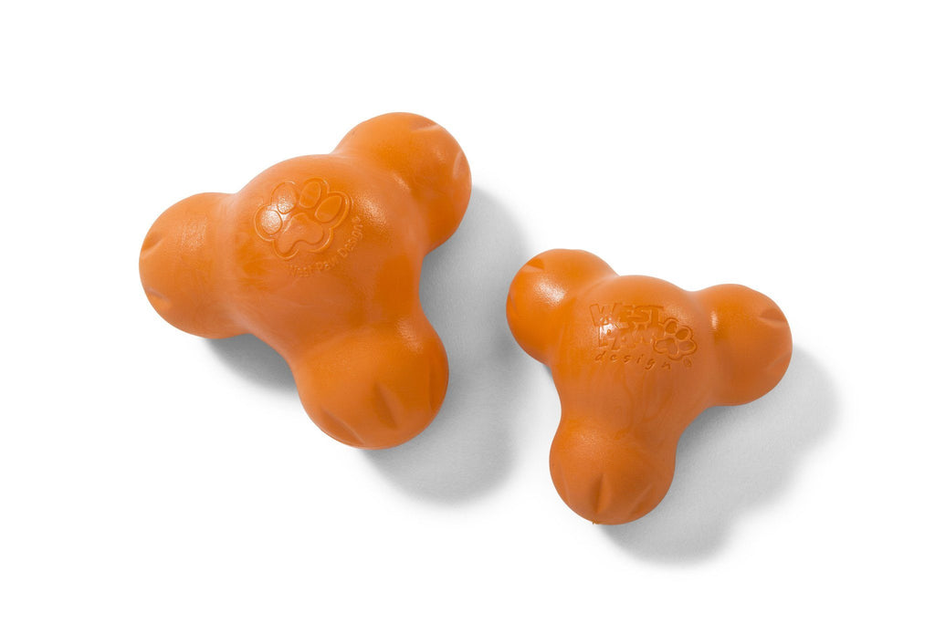 Zogoflex Tux Jouets pour chiens WEST PAW small orange 